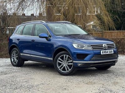 Used VW Touareg SE 262 HP (192 kW) 2015 Blue SUV