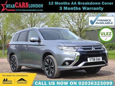 Used Mitsubishi Outlander P-HEV 2018 Grey Estate
