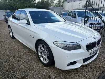 Begagnad BMW 520 M Sport 184 HK (135 kW) 2012 Vit Sedan