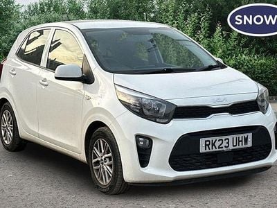 Used Kia Picanto 67 HP (49 kW) 2023 Clear white Hatchback