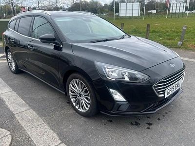 Used Ford Focus Titanium X 120 HP (88 kW) 2019 Black Estate