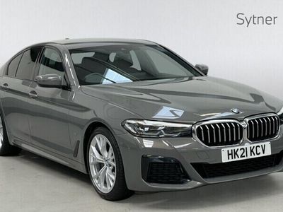 used BMW 520 5 Series 2.0 i MHT M Sport Saloon 4dr Petrol Hybrid Steptronic Euro 6 (s/s) (184 ps)