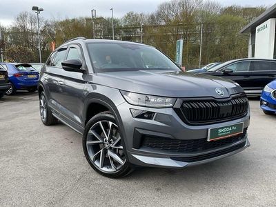 Used Skoda Kodiaq SportLine 140 HP (102 kW) 2023 Grey SUV
