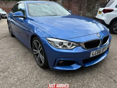 Used BMW 430 M Sport 252 HP (185 kW) 2016 Blue Coupe