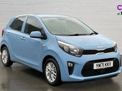 Used Kia Picanto 66 HP (48 kW) 2022 Blue Hatchback