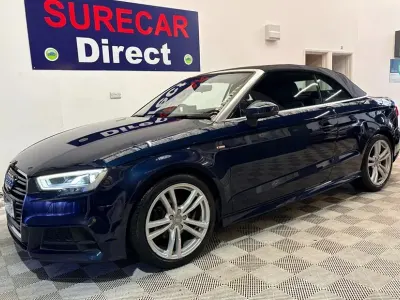 Used Audi A3 S-Line 150 HP (110 kW) 2017 Cabriolet