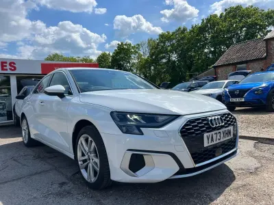 Used Audi A3 Sport 150 HP (110 kW) 2023 White Sedan