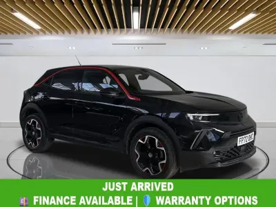 Used Vauxhall Mokka GS Line 130 HP (95 kW) 2022 Black SUV
