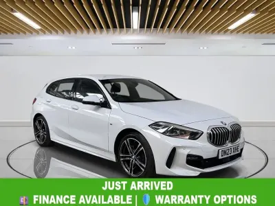 Used BMW 118 M Sport 136 HP (100 kW) 2023 White Hatchback