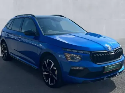 Used Skoda Kamiq Monte Carlo 150 HP (110 kW) 2025 Race blue SUV