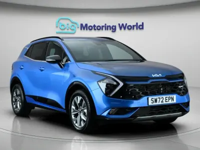 Used Kia Sportage GT-Line 227 HP (166 kW) 2022 Blue SUV