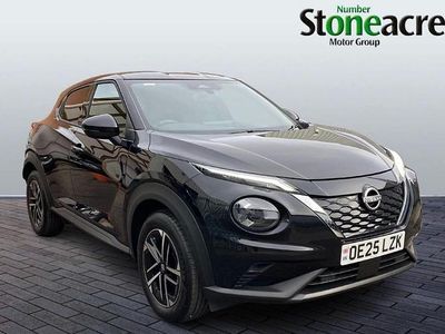 Black Used 2025 Nissan Juke N-Connecta SUV | £19,990 (Fair price)