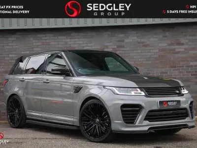 Used Land Rover Range Rover Sport SVR 575 HP (422 kW) 2019 Black SUV