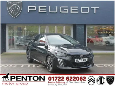 New Peugeot 208 GT 108 HP (79 kW) 2025 Black Hatchback