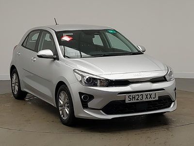Used Kia Rio 83 HP (61 kW) 2023 Silver Hatchback