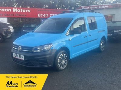 Blue Used 2016 VW Caddy Maxi Startline MPV | £12,995 (Expensive)