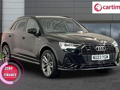 Used Audi Q3 Black Edition 190 HP (139 kW) 2023 Black SUV