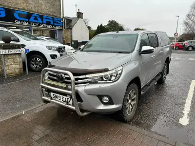 Begagnad Toyota HiLux 150 HK (110 kW) 2019 Silver Pickup