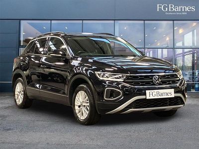 Black Used 2022 VW T-Roc Life SUV | £19,699 (Fair price)