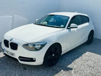 Used BMW 116 Sport Line 136 HP (100 kW) 2013 White Hatchback