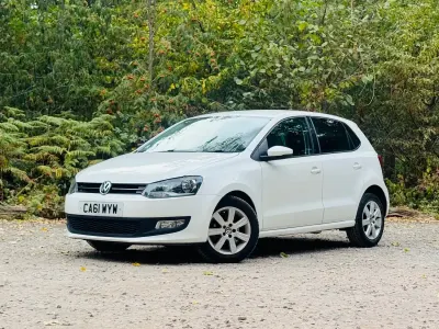 Used VW Polo Match 83 HP (61 kW) 2012 White Hatchback