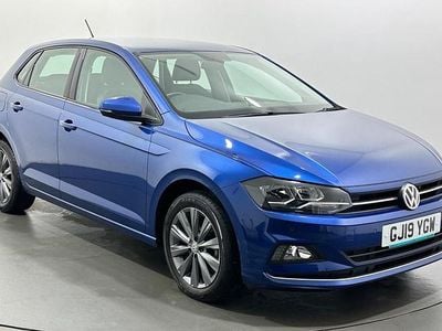 Blue Used 2019 VW Polo SEL Hatchback | £14,687 (Good price)