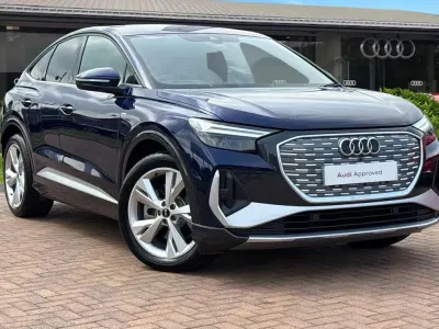 Used Audi Q4 e-tron S-Line 150 kW (204 HP) 2025 Blue SUV