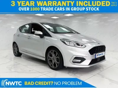 Used Ford Fiesta ST-Line 125 HP (91 kW) 2019 Silver Hatchback