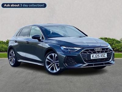 Used Audi A3 S-Line 147 HP (108 kW) 2025 Grey Hatchback