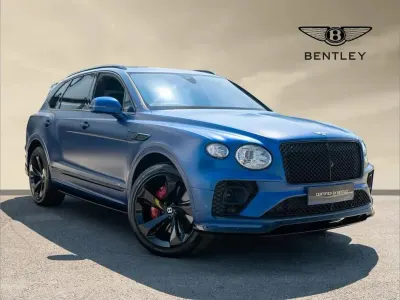 Used Bentley Bentayga 541 HP (397 kW) 2021 Blue SUV