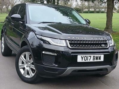 Used Land Rover Range Rover evoque SE 2017 Black Estate