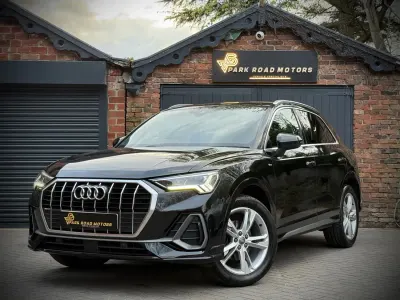 Używany Audi Q3 S-Line 150 KM (110 kW) 2019 Czarny SUV