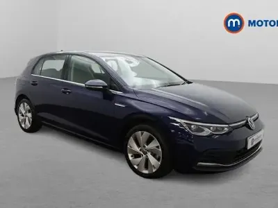 Used VW Golf VII Style 150 HP (110 kW) 2021 Blue Hatchback