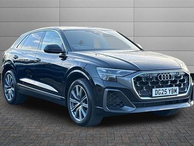 Mythos black Used 2025 Audi Q8 S-Line SUV | £55,495 (Expensive)