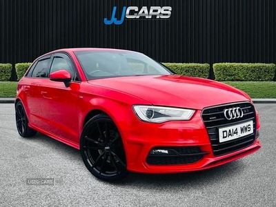 Red Used 2014 Audi A3 S-Line Hatchback | £8,650 (A bit pricey)