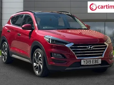 Used Hyundai Tucson Premium SE 177 HP (130 kW) 2019 Red SUV