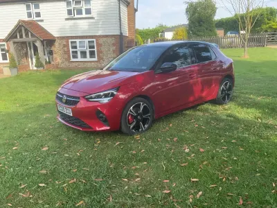 Used Vauxhall Corsa Elite 100 HP (73 kW) 2020 Red Hatchback