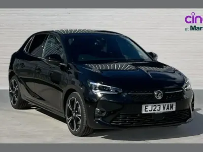 Used Vauxhall Corsa Ultimate 99 HP (72 kW) 2023 Black Hatchback