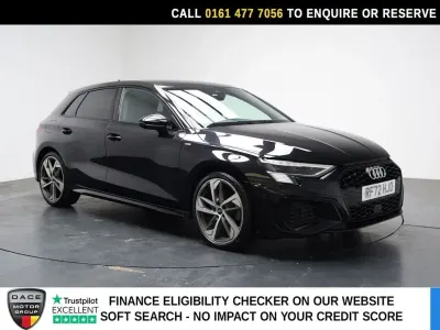 Used Audi A3 Sportback Basis 150 HP (110 kW) 2022 Black Hatchback