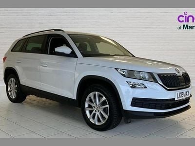 Used Skoda Kodiaq SE 147 HP (108 kW) 2019 White SUV