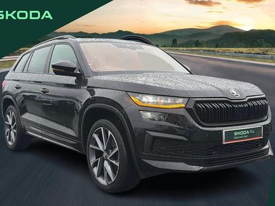 Used Skoda Kodiaq SportLine 147 HP (108 kW) 2023 Black SUV