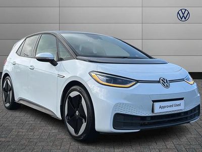 Used VW ID.3 Pro 150 kW (204 HP) 2021 White Hatchback