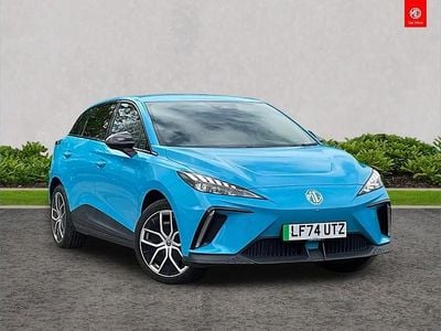 Używany MG MG4 EV Trophy 150 kW (204 KM) 2024 Niebieski Hatchback