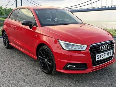 Used Audi A1 S-Line 125 HP (91 kW) 2015 Red Hatchback