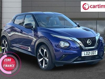 Used Nissan Juke Tekna 114 HP (83 kW) 2021 Blue SUV