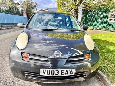 Used Nissan Micra 64 HP (47 kW) 2003 Black Hatchback