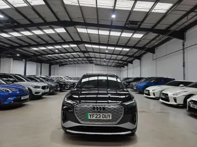Used Audi Q4 e-tron S-Line 22 kW (30 HP) 2023 Black SUV