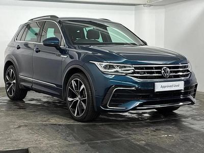 Used VW Tiguan R-line 190 HP (139 kW) 2022 Blue SUV