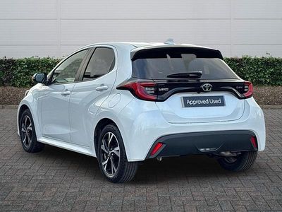 White Used 2024 Toyota Yaris Hybrid Design Hatchback | £18,881 (Good price)