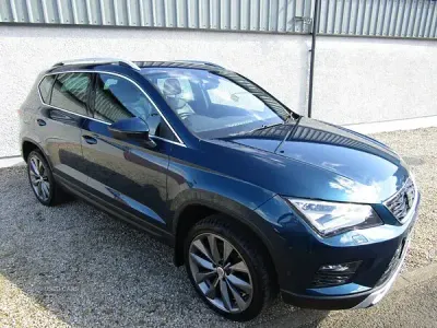 Used Seat Ateca XCELLENCE Lux 115 HP (84 kW) 2019 Blue SUV